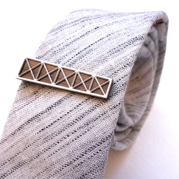 Hancock Center inspired Tie Clip