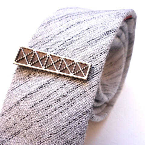 Hancock Center inspired Tie Clip