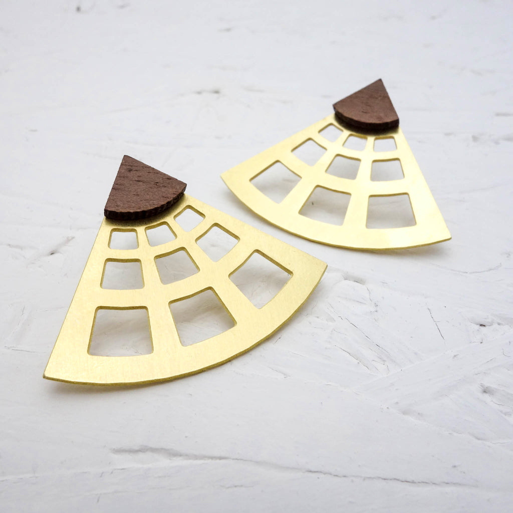 Occhio Earrings [The Pantheon] - Off on a Tangent Shop - 1